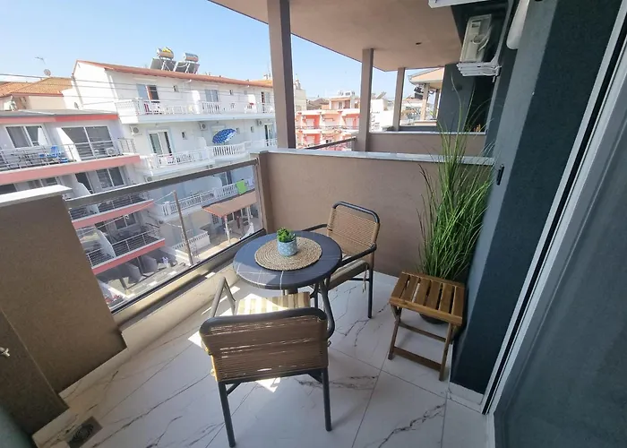 Lägenhet Afroditi Grigoriu Luxury Paralía